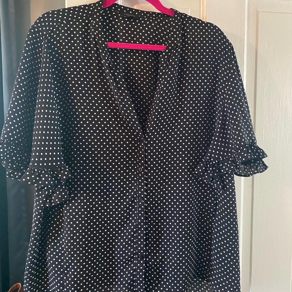 Polka dot top